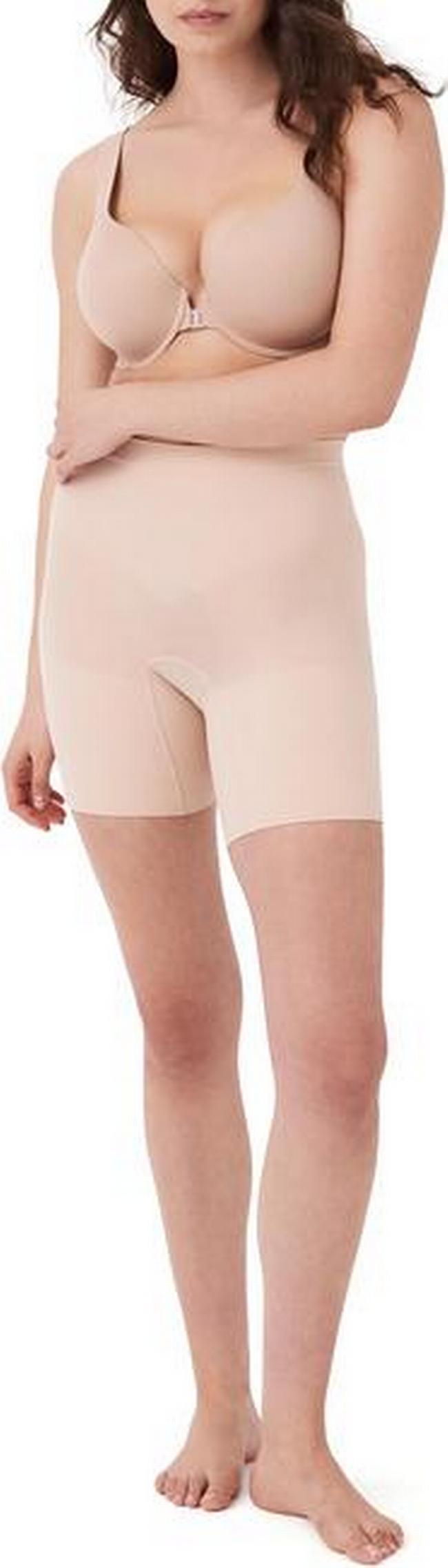 SPANX SPANXsculpt Seamless Power Mid-Thigh Short - Core Shapewear - Lightweight, All-Day Shaping & Support - No Panty Lines