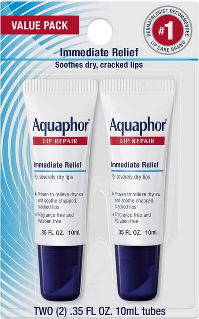 Aquaphor Lip Repair Ointment, Moisturizing Lip Balm Pack