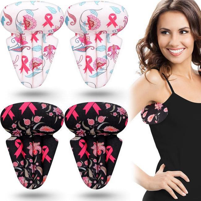 Juexica 4 Pcs Lymphedema Axilla Mastectomy Pillow Cotton Post Breast Surgery Recovery Breast Pillow for Sleeping Mastectomy Underarm Armpit Pain Relief