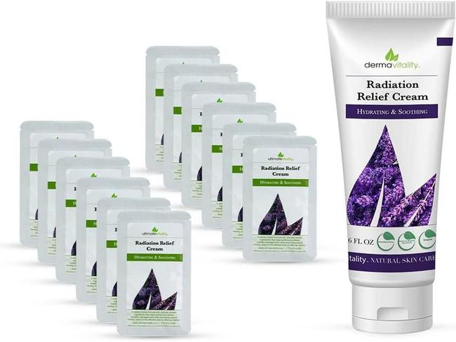 Radiation Burn Cream 6 Ounce Travel Pack Combo &ndash; Natural, Organic Radiation Burn Cream, Paraben, Sulfate, Pthalate and Petro Chemical Free