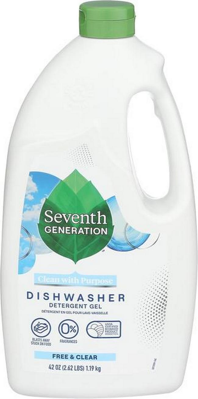 Seventh Generation Free and Clear Dishwasher Detergent Gel