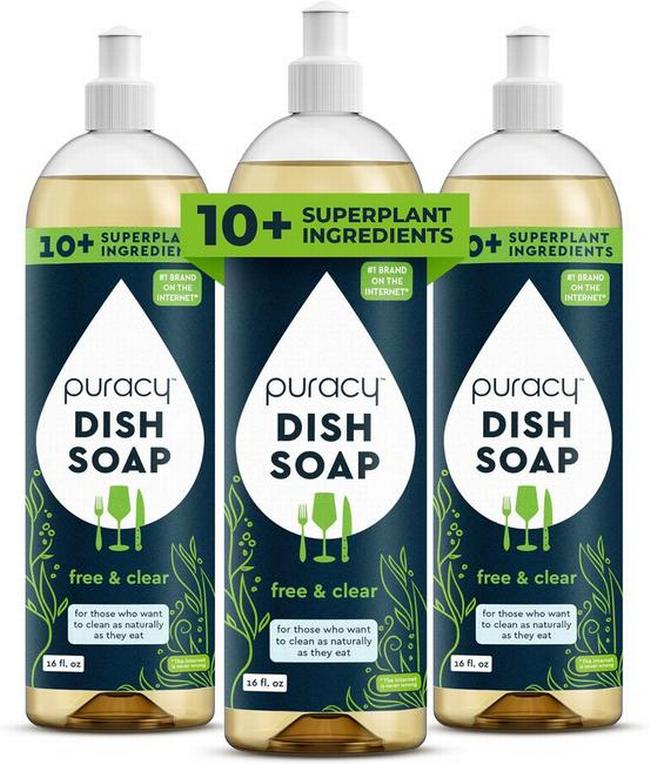 Puracy Natural Dish Soap Packs
